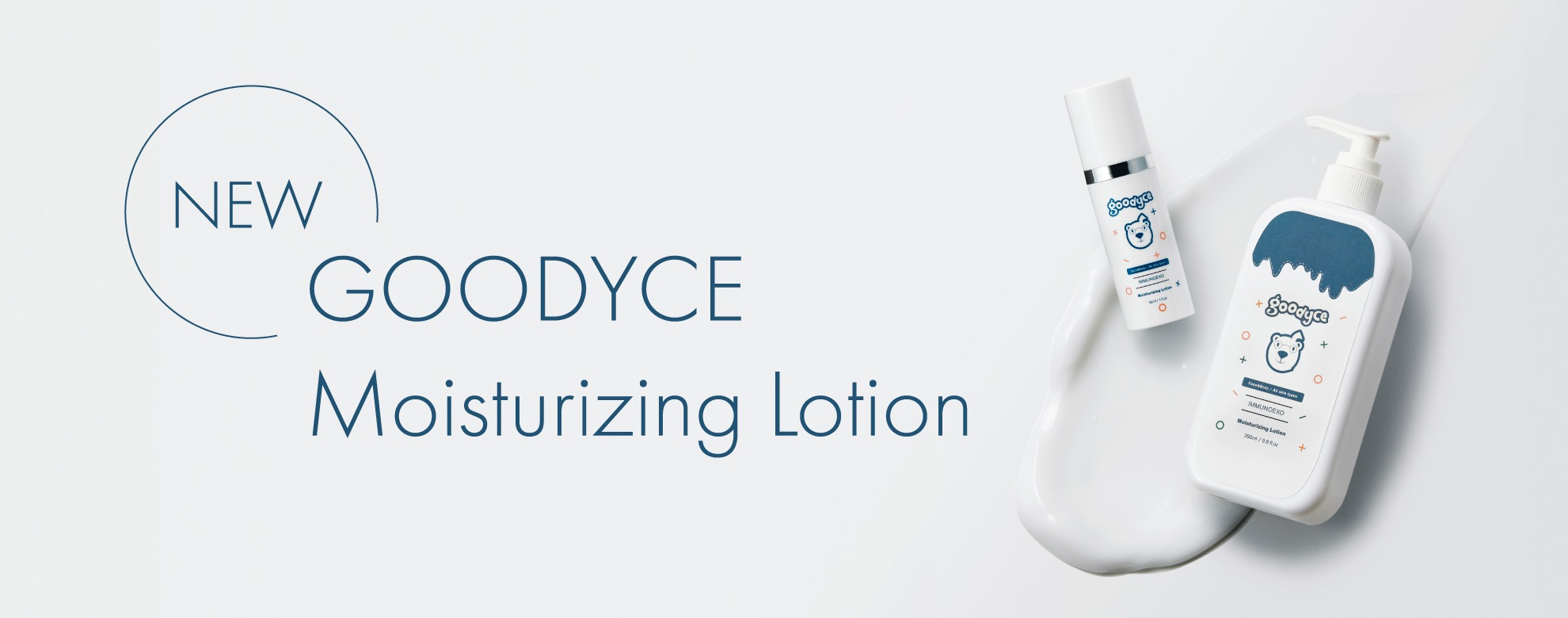 エクソソーム配合の全身用スキンミルクGoodyce Moisturizing Lotion